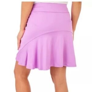 NWT! Coral Bay Pull On Purple Golf Skort with UPF50 Protection Size Large